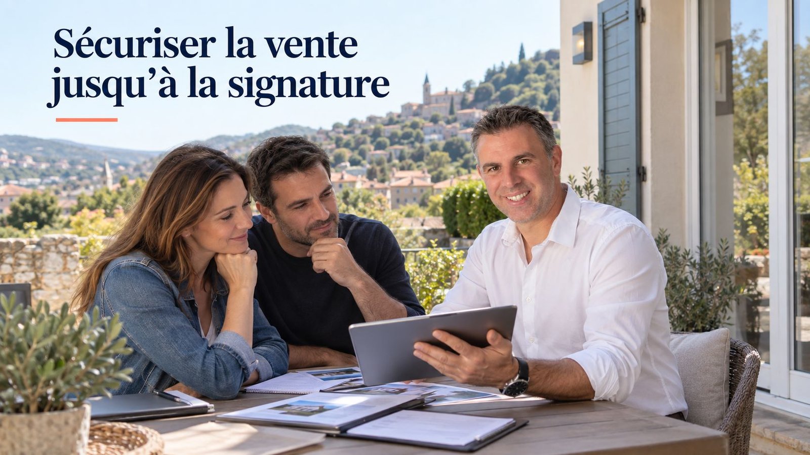 Sécuriser la vente jusqu'à la signature : échange avec des acquéreurs à Annonay
