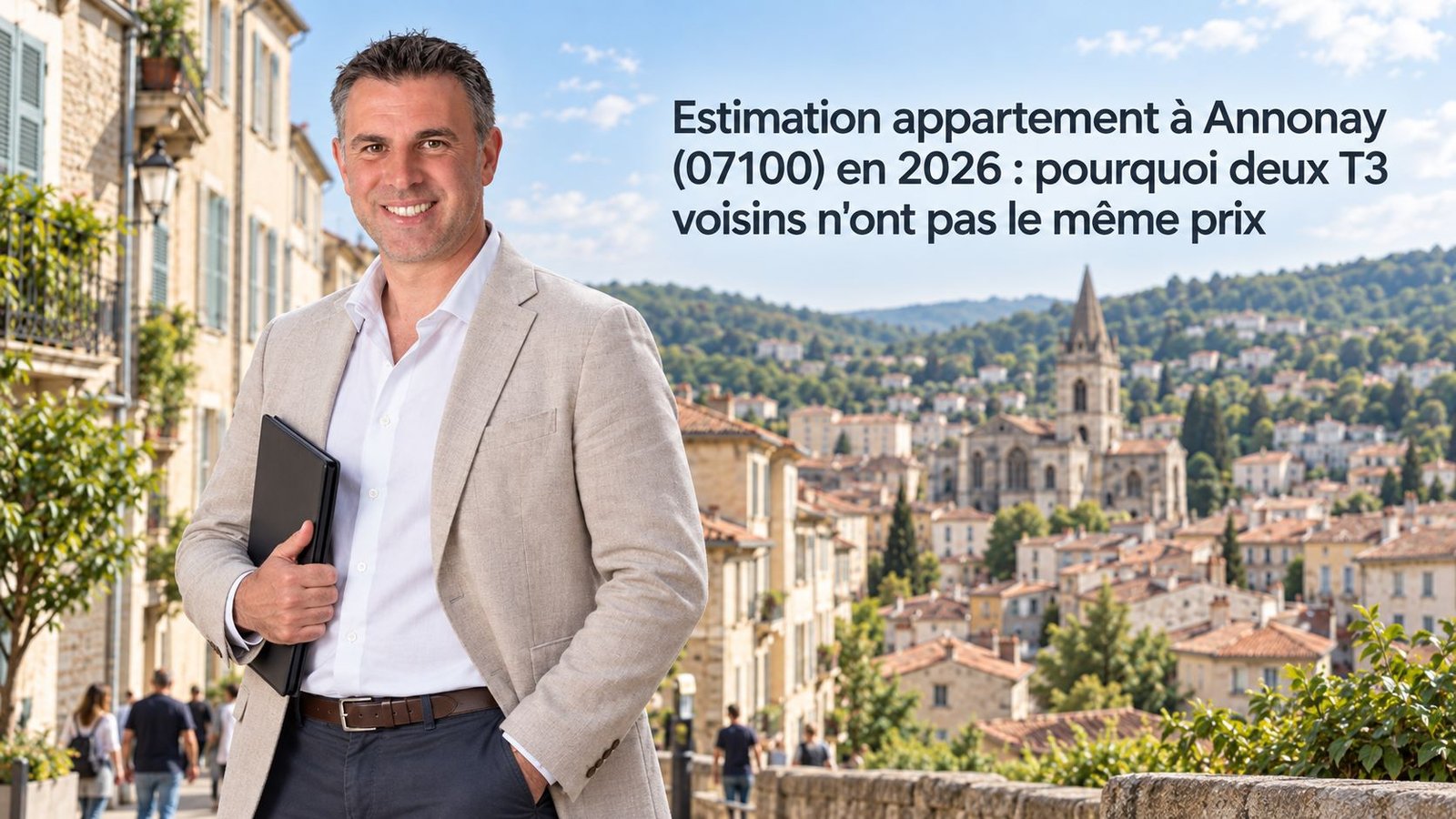 Nicolas Bruc, conseiller immobilier IAD France, estimation d'appartement à Annonay